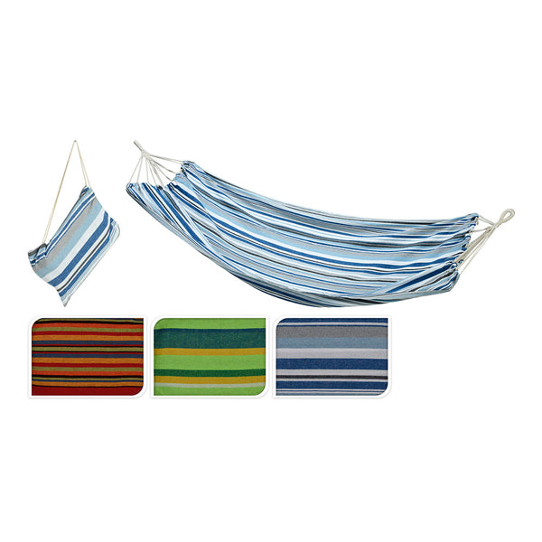 Cotton and Polyester Hammock 100x200cm Assorted Colors