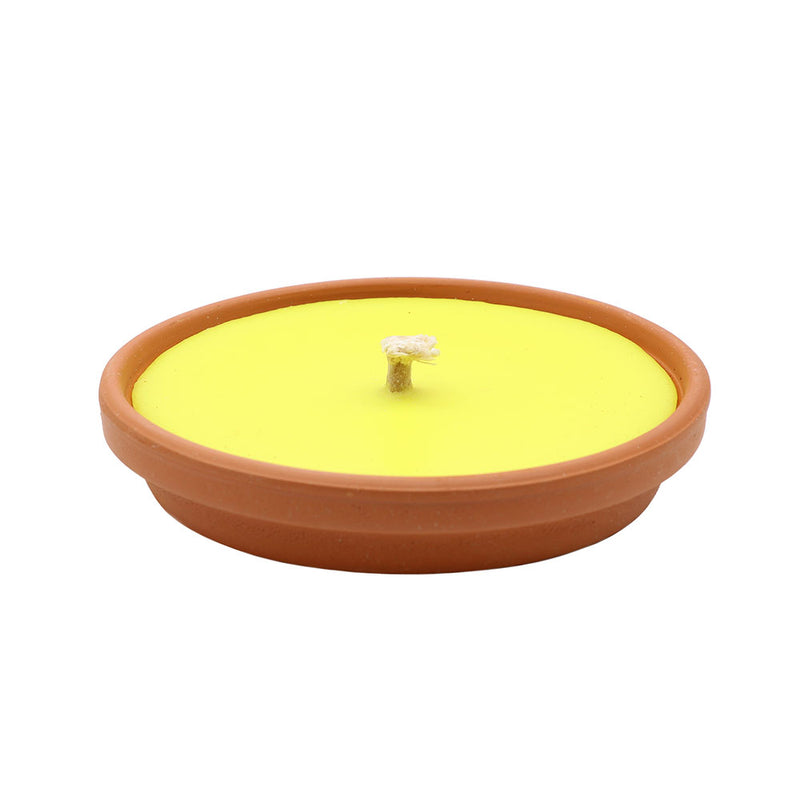 Vela De Citronela En Terracota Ø14Cm Magic Lights