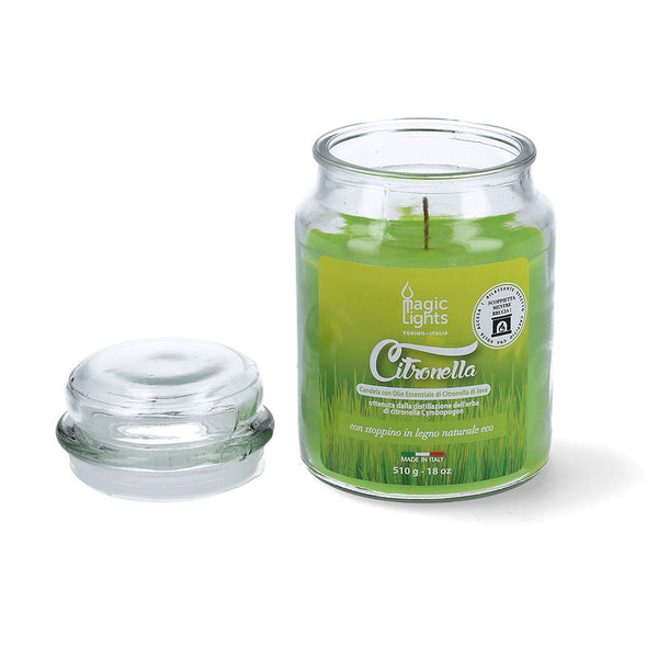 Citronella Candle in Jar 510Ml Magic Lights