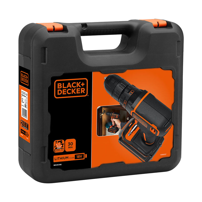 Taladro Atornillador 18V Bdcdc18K-Qw Black+Decker