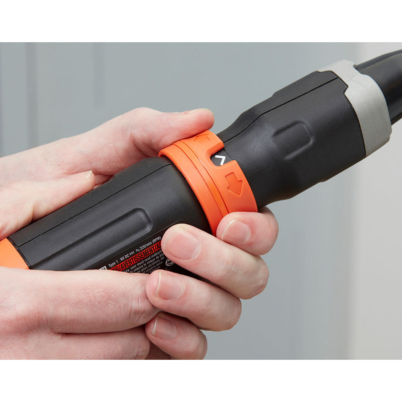 Black+Decker Bcf601C-Xj 6V Inline Screwdriver