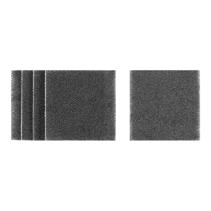 Pack of 5 1/4 Mesh Sandpaper, 115x115mm, Grit 60 for Dewalt DTM8664-QZ Orbital Sanders