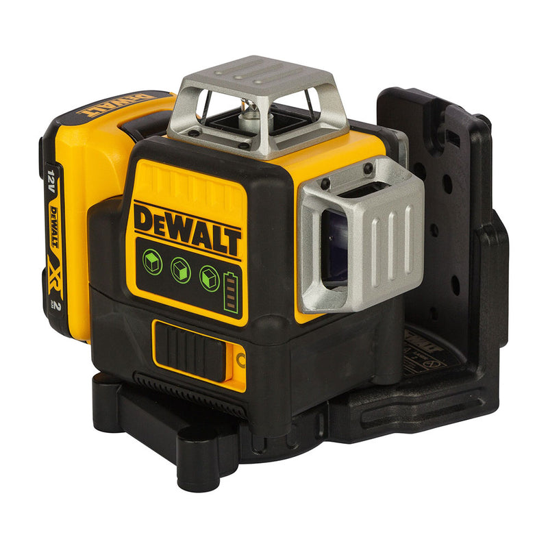 S,Of, Nivel Láser Autonivelante Verde De 3 Líneas 360° Xr 12V Con Batería Li-Ion 2Ah Dce089D1G-Qw Dewalt