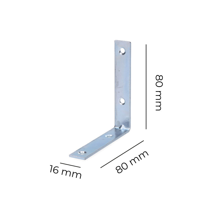 Angulo Zincado 80X16X2Mm Edm