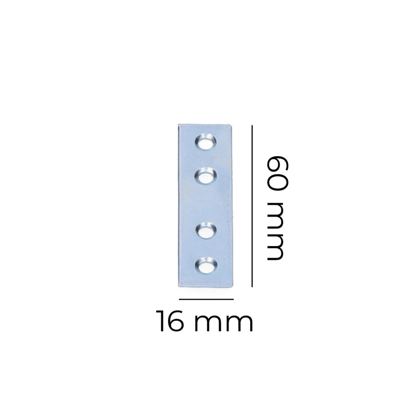 Pletina Zincada 60X16X1,5Mm Edm