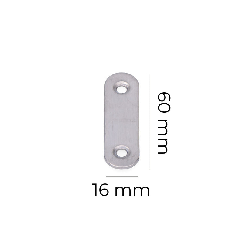 Placa Acero Inox 60X16X1,5Mm Edm