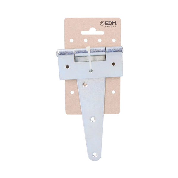 T Hinge 150x90mm H° Zinc Plated In Hanging Cardboard Edm