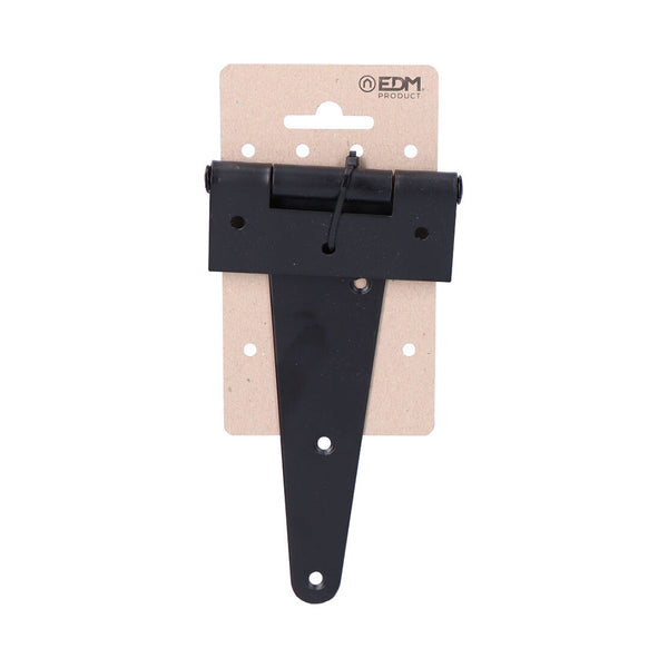 T Hinge 150x90mm H° Black Epoxy On Cardboard Hanging Edm