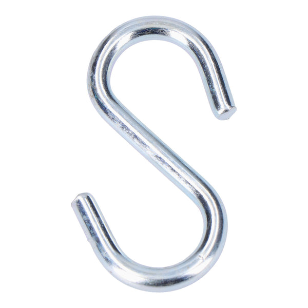 Pack 2 Unit, S Shape Hook 60 Zinc Plated Edm