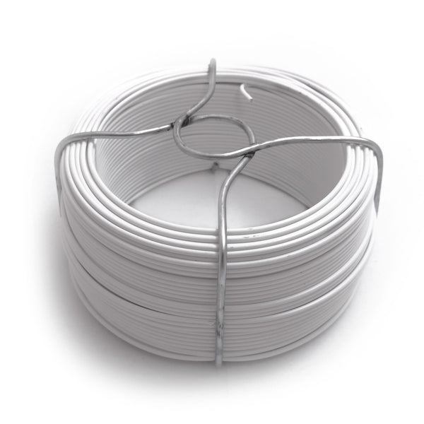 White Coated Wire No. 6 - 1.40mm x 50m - 240g