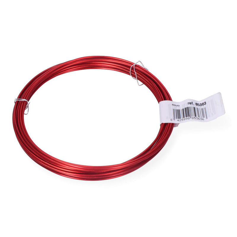 Pack 1 Unit, Roll Aluminum Wire 1.5Mm 5M Red