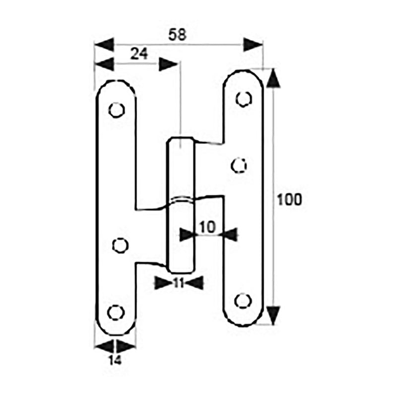 Blister Pernio Sin Remate Pn04 Derecha 100X58Mm Ls Edm