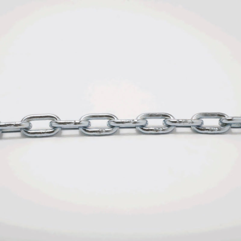 Small Galvanized Chain Box "L" Ø4mm Pitch 30mm Outer Width 14.7mm 53m