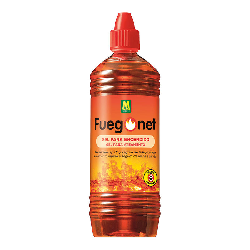 Gel De Encendido 1 L, Fuegonet 31448 Massó