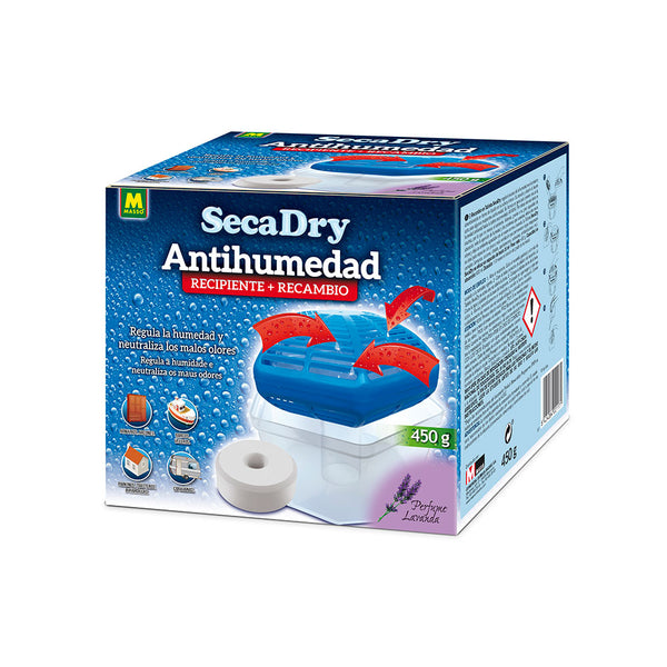 Secadry Anti-humidity Container + Tablet 450G, 231649 Massó