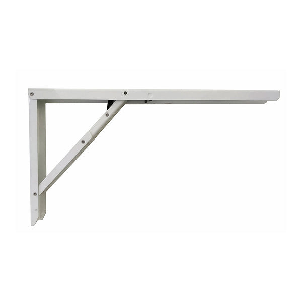 Abat-Table Folding Steel Square White 30x52cm