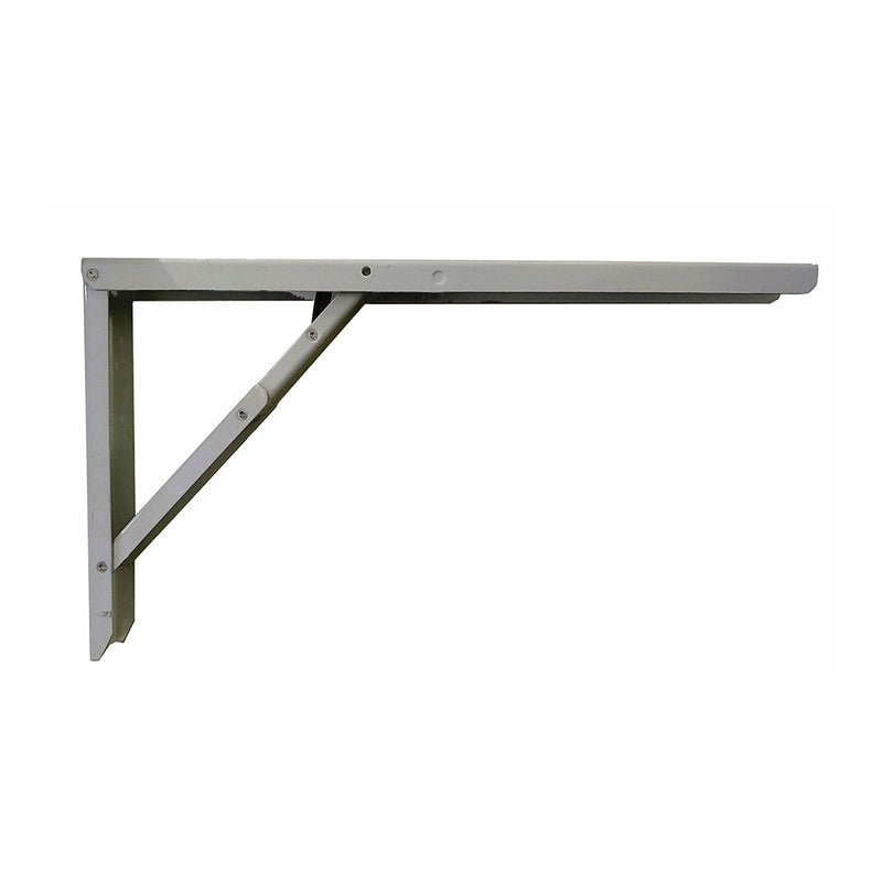 Escuadra De Acero Plegable Abat-Table Plata 30X52Cm