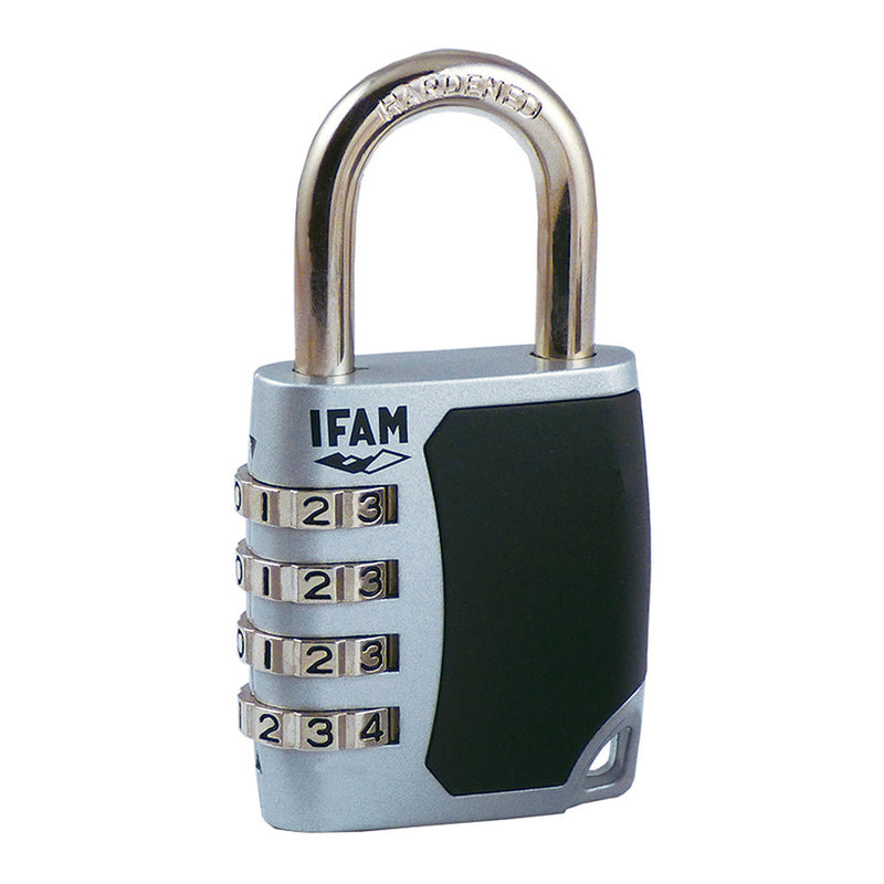 C45S Zinc Padlock 44.5mm, Bow Ø6.3mm With Ifam Combination