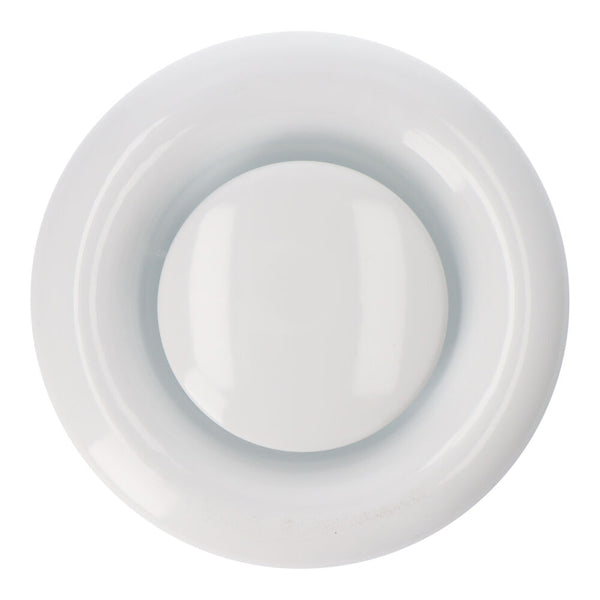 Round Recessed Diffuser Ø95x47mm White ABS