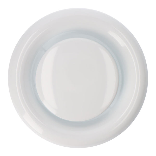 Round Recessed Diffuser Ø125x47mm White ABS