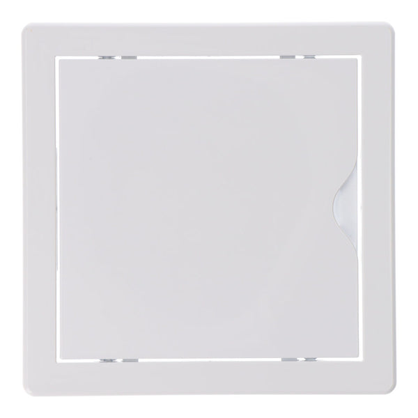 Square Recessed Manhole Cover ABS 15x15cm White