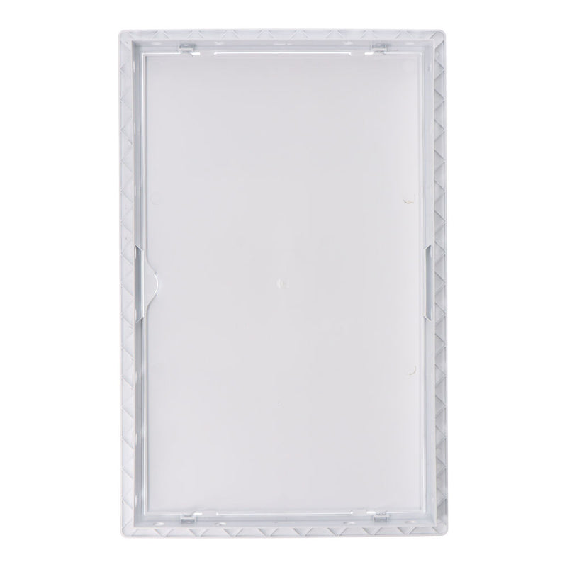 Tapa De Registro Rectangular Empotrable Abs 25X40Cm Blanca