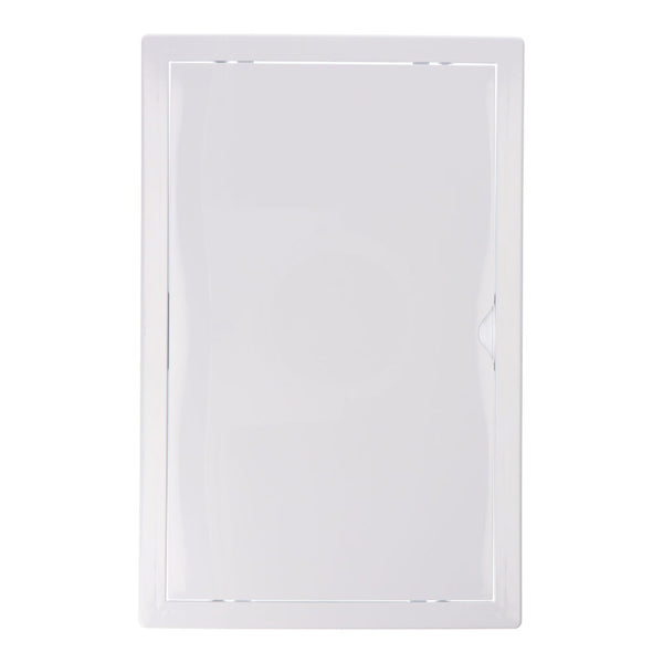 Rectangular Recessed ABS Manhole Cover 25x40cm White