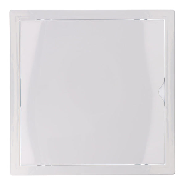 Square Recessed Manhole Cover ABS 30x30cm White