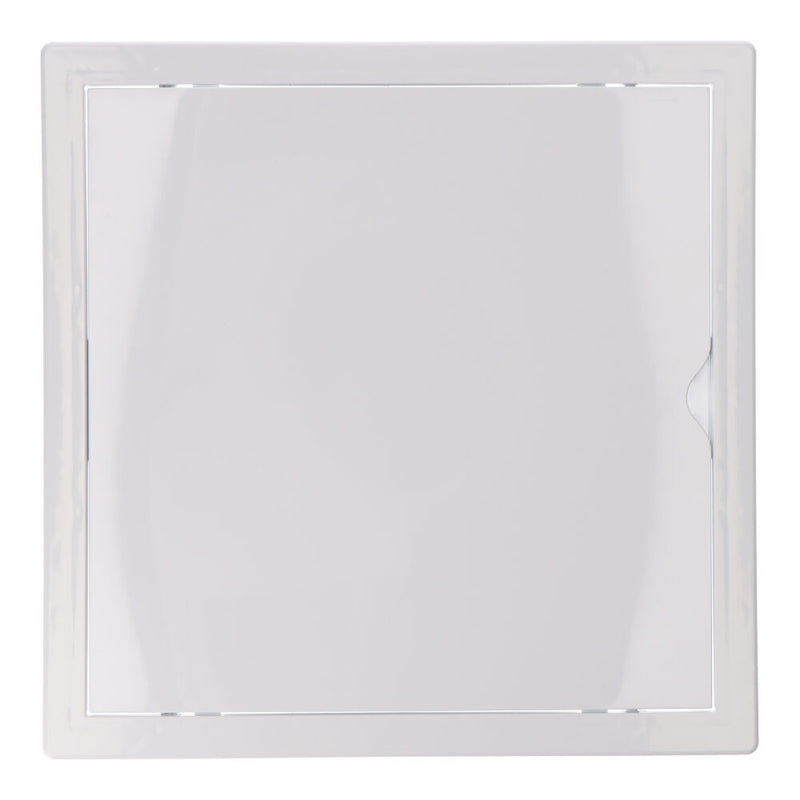 Tapa De Registro Cuadrada Empotrable Abs 30X30Cm Blanca