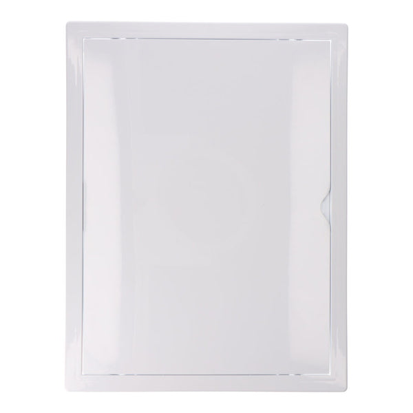 Rectangular Recessed ABS Manhole Cover 30x40cm White