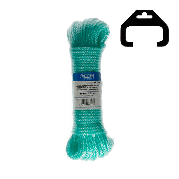 Skein of Plastic Rope 25M Green Edm