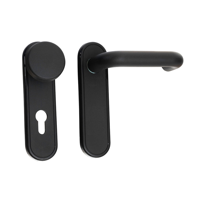 Fireproof Knob+Handle Plate Set 1, 07070, 28, 0 Cisa