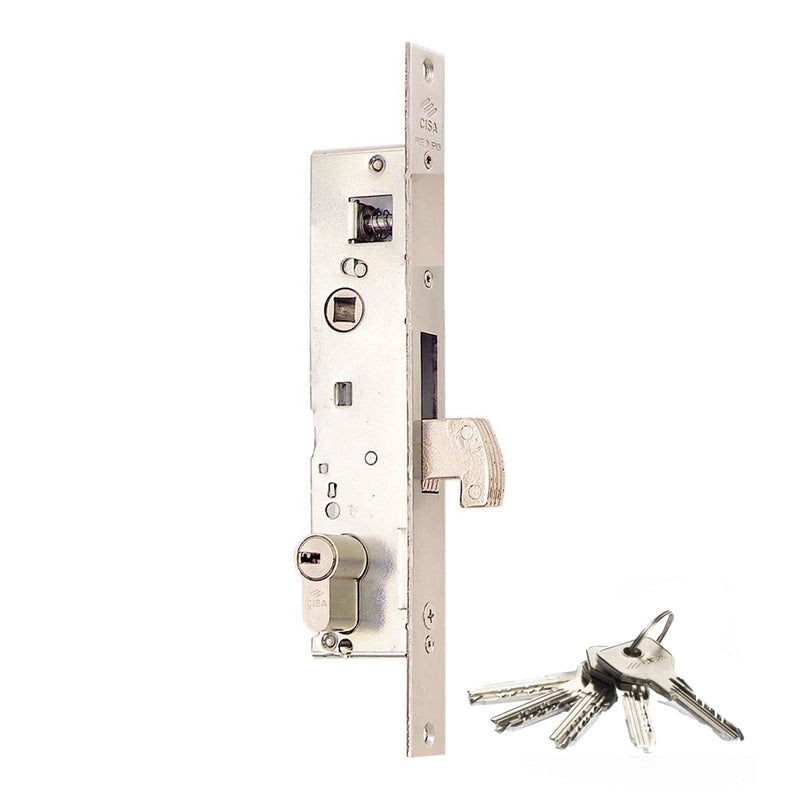 Vertical Metal Lock S/04140 Europrofile Hook L4140, 20, 0 Cisa