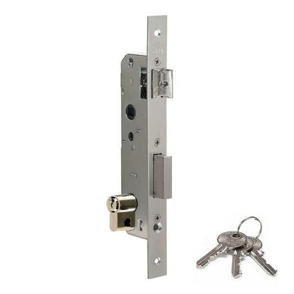 New Fori Metal Lock Latch+Lever E=20 44661, 20, 0 Cisa