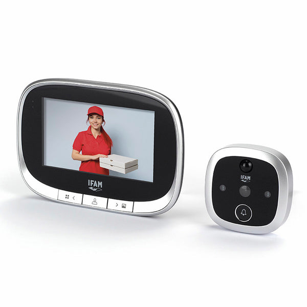 Sentinel 51-Blk Black Digital Peephole. Ifam