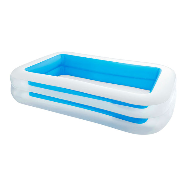 Piscina Rectangular 2 Aros 262X175X56Cm 2 Cámaras De Aire, Intex