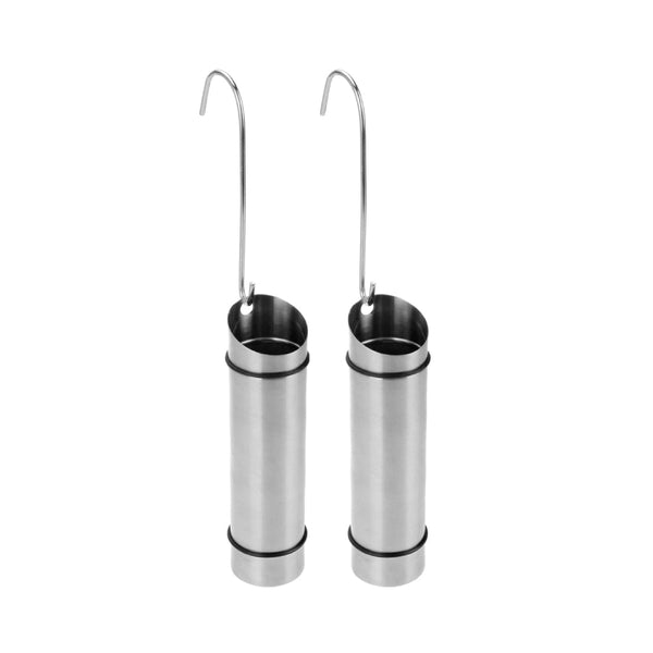 Set of 2 Stainless Steel Humidifiers