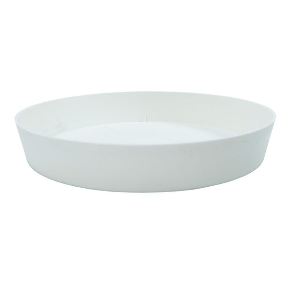 Injection Plate Pot Ø28X4.4Cm White Color