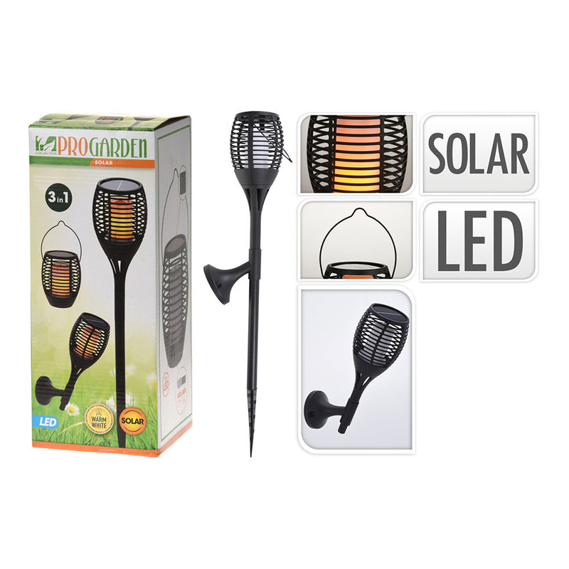 Multi-position Solar Led Torch Fire Effect