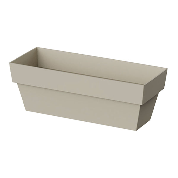 Limited Planter 10X25Cm Ecru Plastiken