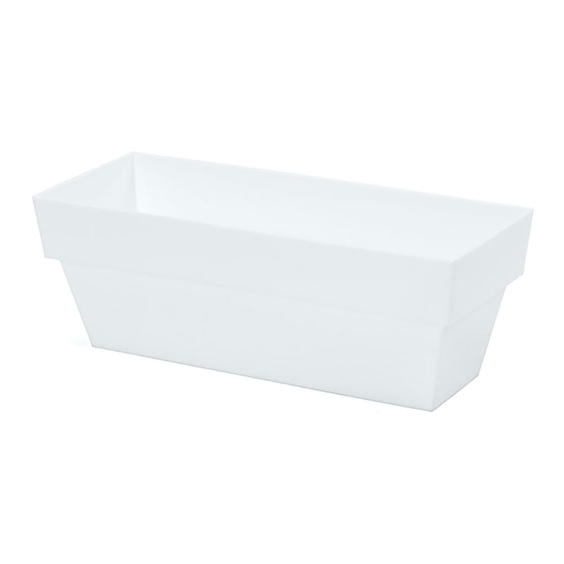 Jardinera Limited 12X30Cm Blanco Plastiken