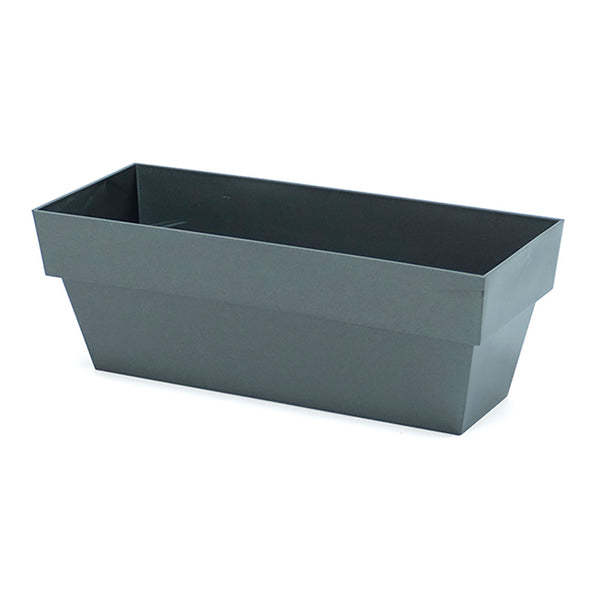 Limited Planter 12X30Cm Anthracite Plastiken