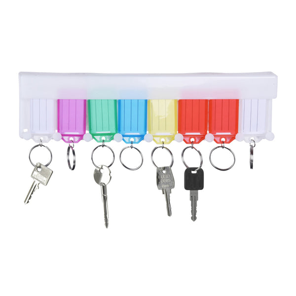 Colourful Hanger for 8 Keys