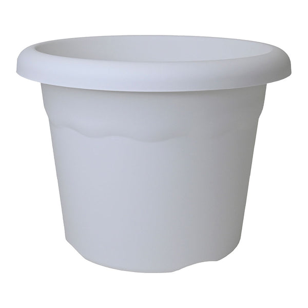 White Injection Pot Ø30cm Plastiken