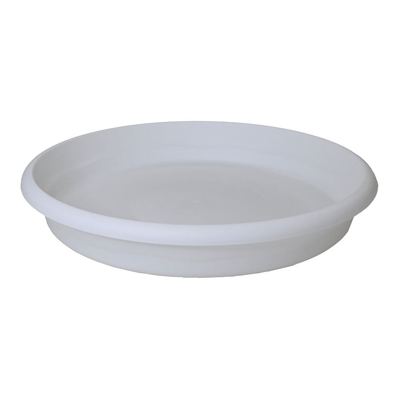 Plato De Inyeccion Para Maceta Terra Ø20Cm Blanco Plastiken