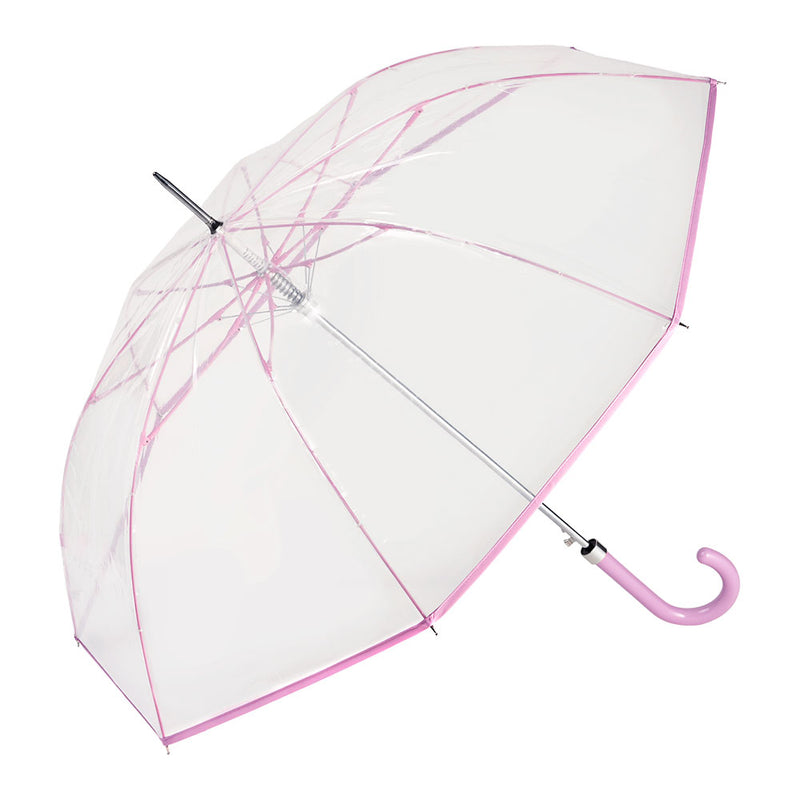 Automatic Transparent Long Umbrella, Assorted Colors, Ø93Cm 429, C-Collection