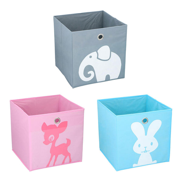 Storage Box Assorted Colors 28 X 28 X 28 Cm Alpina