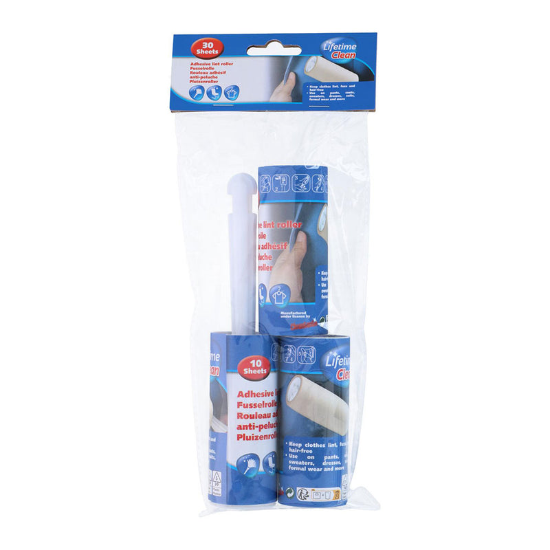 Lifetime Adhesive Lint Roller Set