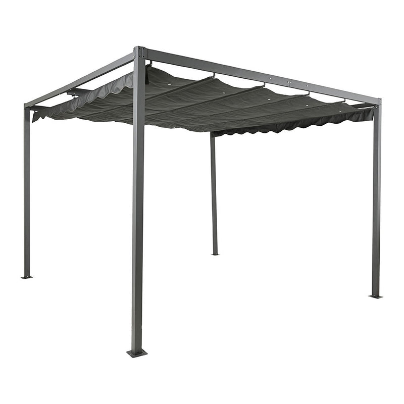 Pérgola Para Exterior 300X300X220Cm Gris Antracita  891705