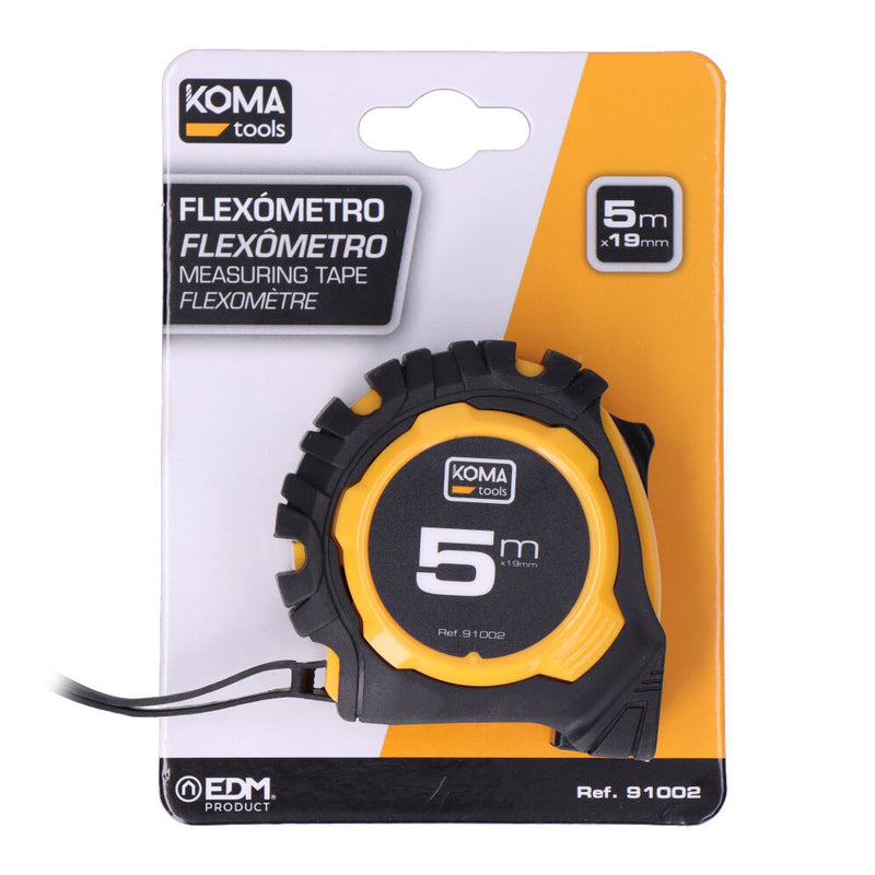 Flexómetro 5M X 19Mm Abs Standard Koma Tools